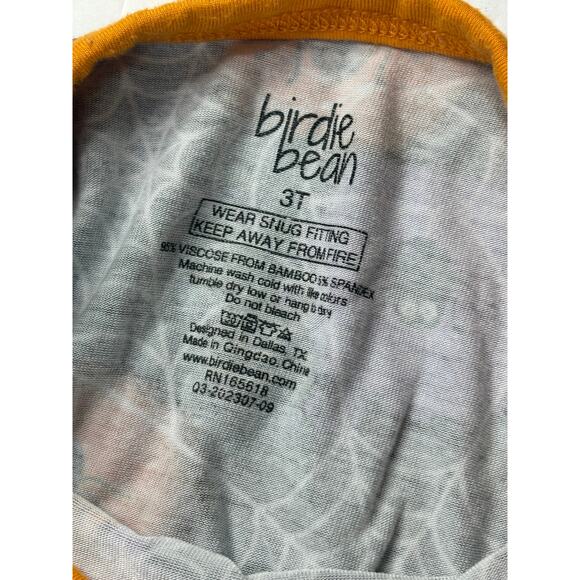 Birdie Bean Bamboo Gomez Black Halloween Spider Web Pajama Set 3T Whimsigoth - Picture 5 of 6